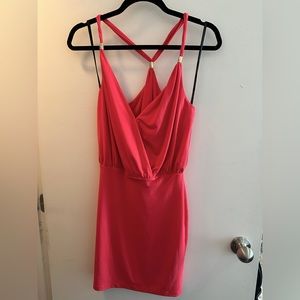 Pink Marciano mini dress